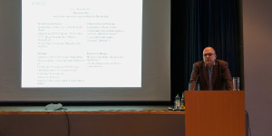 Der Referent Prof. Dr. Samuel Salzborn