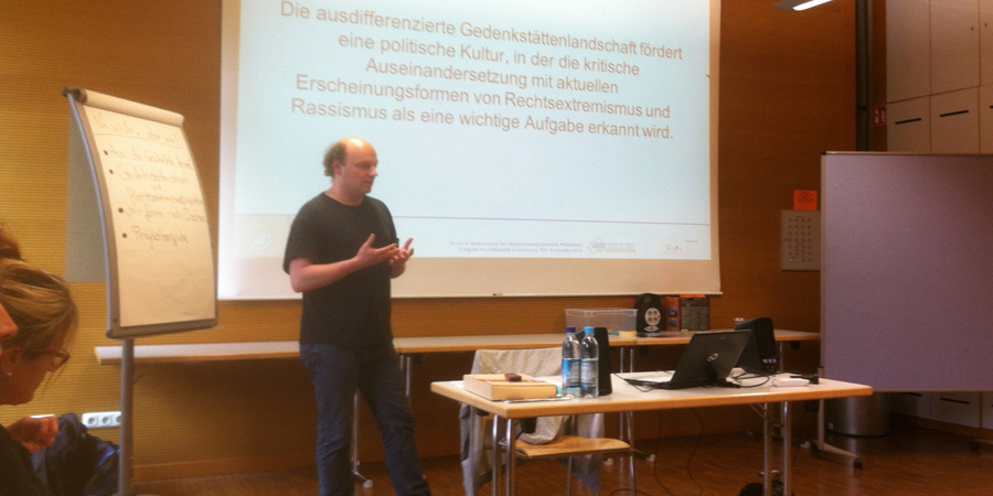 Workshop „Nie wieder!“ ...aber wie? Zur (Nicht-) Bedeutung des Nationalsozialismus in der Rechtsextremismusprävention